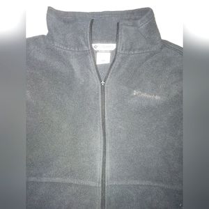 NWT Columbia Black Zip-Up Performance Fleece Vest 2XL
